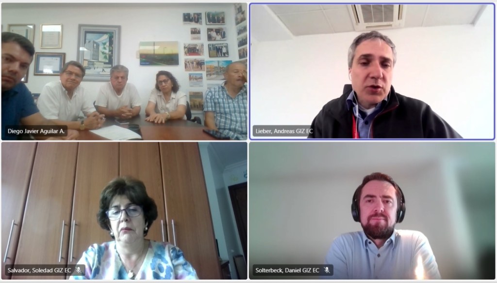 Cámara de la Construcción de Machala mantuvo reunión con representantes de la Cooperación Alemana&nbsp;GIZ