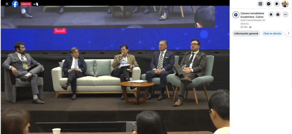 La Cámara de la Construcción de Machala presente en el evento inmobiliario más relevante del año: InmoTRENDS&nbsp;2025