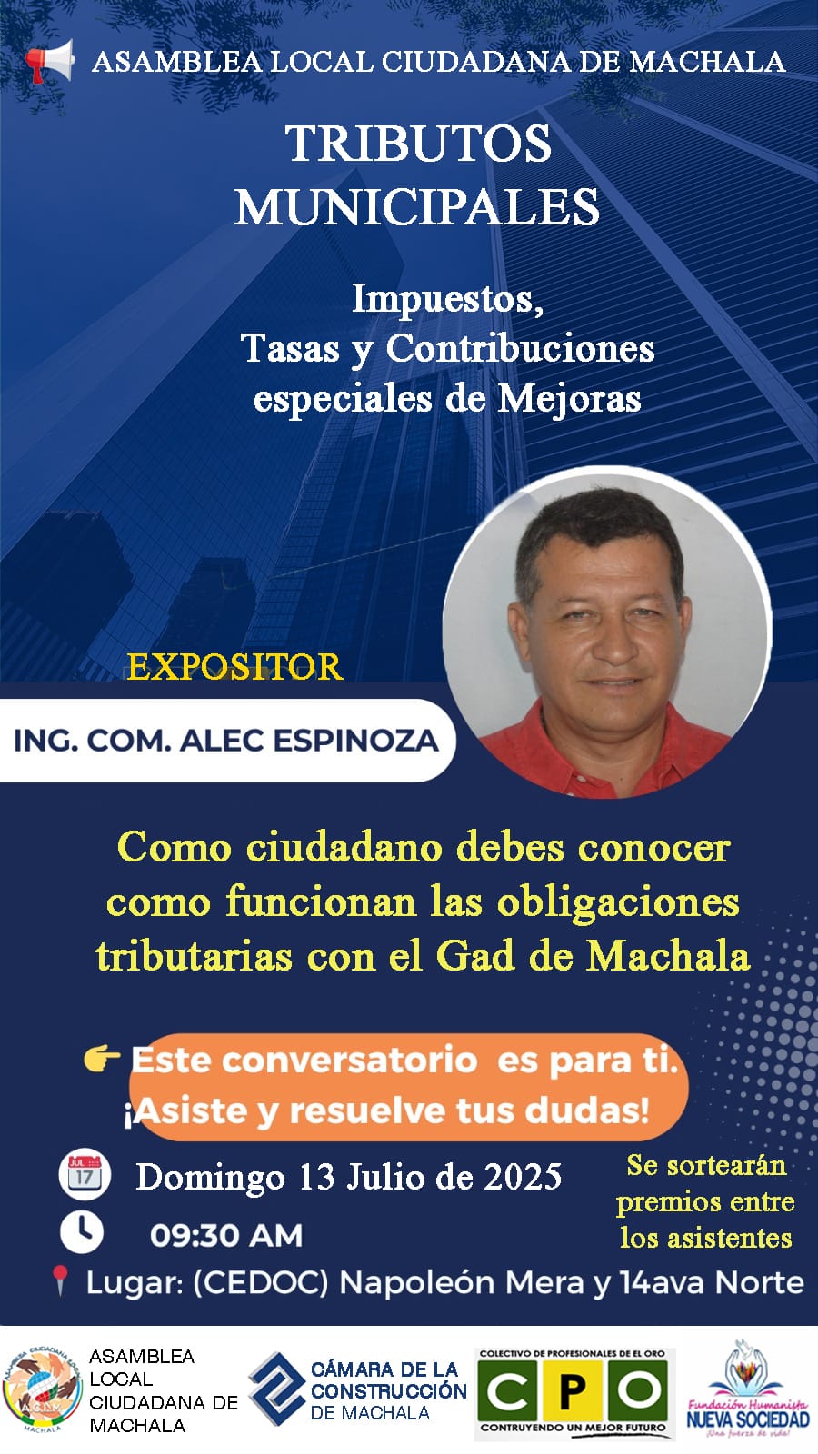 CONVERSATORIO SOBRE TRIBUTOS MUNICIPALES SE DESARROLLÓ CON GRAN PARTICIPACIÓN&nbsp;CIUDADANA