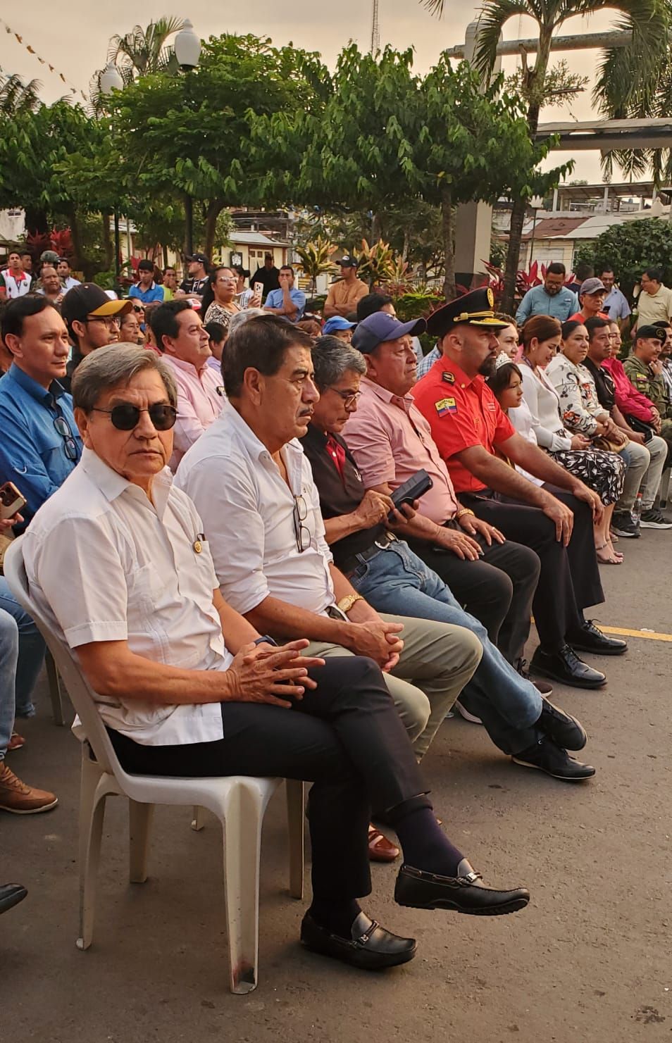 La Cámara de la Construcción de Machala presente en la inauguración del asfaltado del Barrio Central de&nbsp;Arenillas